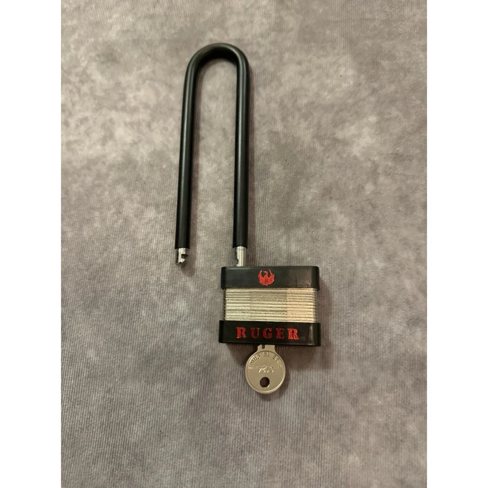 Ruger 770 Keyed Different Padlock Yale Keyway Extended Shackle 3/8in